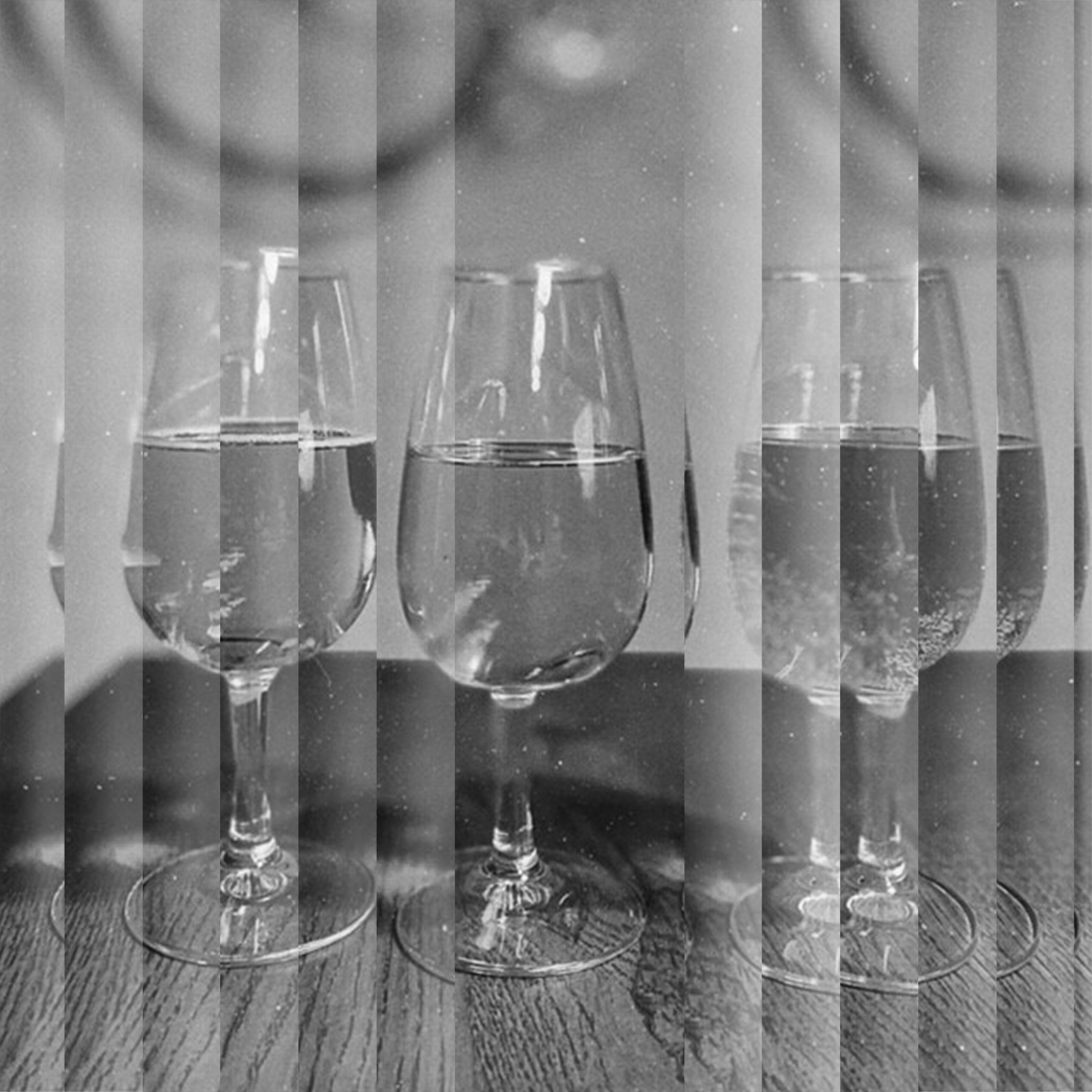 Image of three tasting glasses of cider