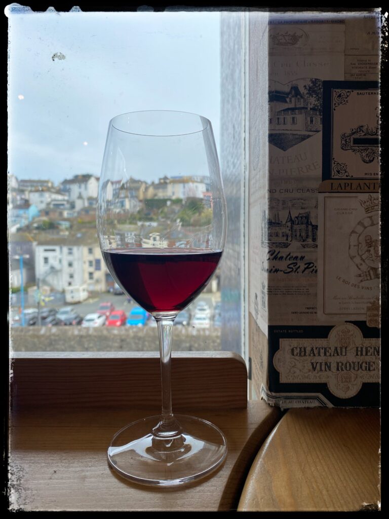 Image of a glass of red wine