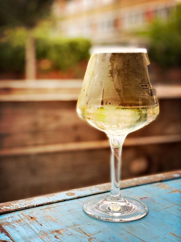 Image of a glass a cider