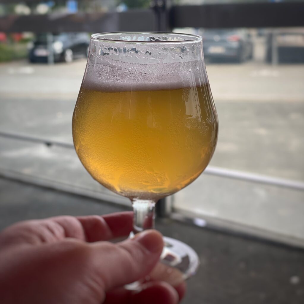 Image of a small glass of craft beer