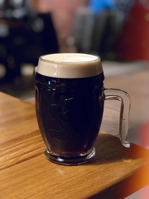 Image of a glass of porter