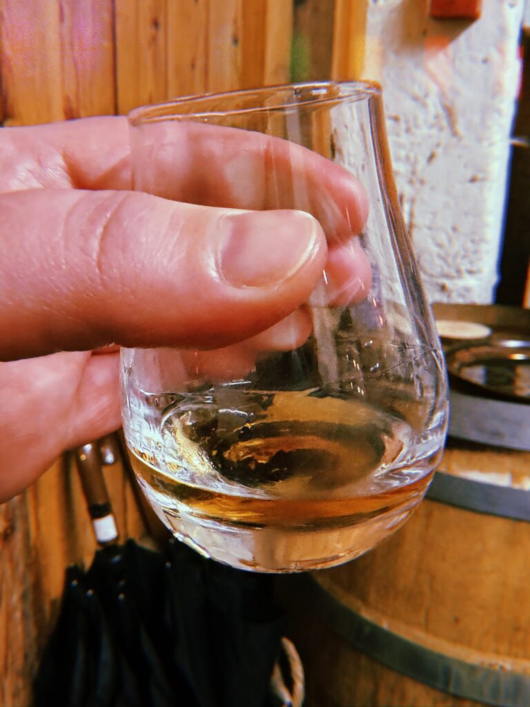 Image of a tasting glass